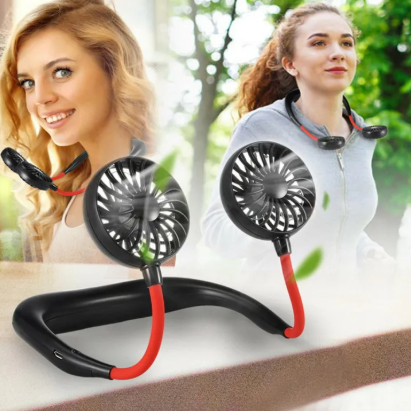 Wearable Bladeless Neck Fan Portable Cooling